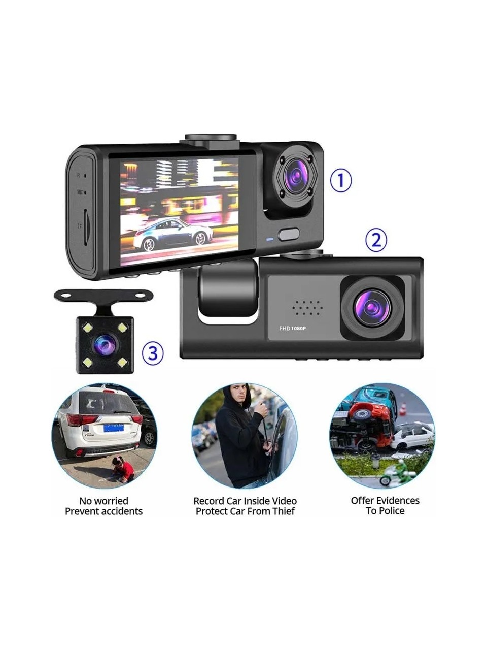 RoadGuard Pro Araç İçi & Dışı Kamera Sistemi